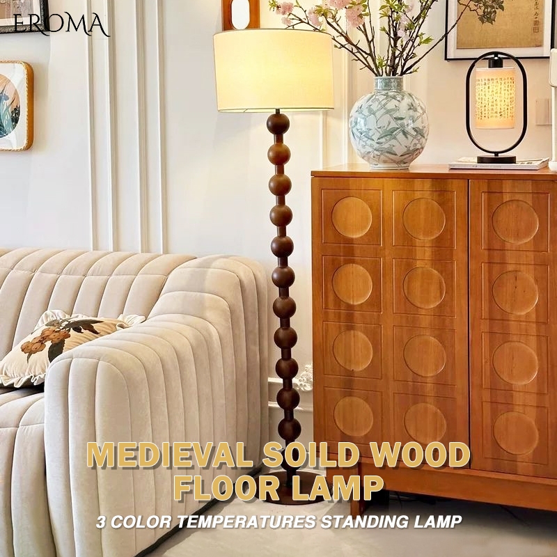Eroma Floor Lamp Standing Lamp 3 Dimmable Levels Suitable For Decorating The Living Room, Bedroom