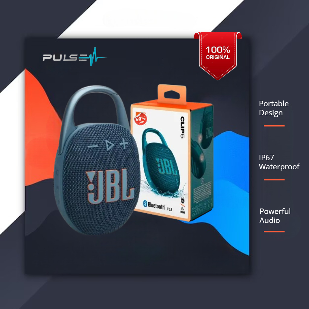 CLIP5 Ultra-Portable Waterproof Bluetooth Speaker Strong Speaker | Pro Sound Bass