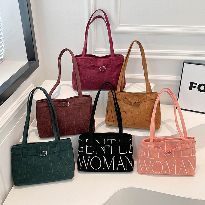 Mumu 8013 Bangkok Stylish Fashion Boxy Tote Shoulder Bag with Decorative Wrap Belt in Summer Color