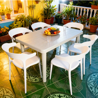 COMPLETE SET 5in1 (24'x36') FUSON MONOBLOCK TABLE / HEAVY DUTY 875 / LAMESA / DINING SET TABLE