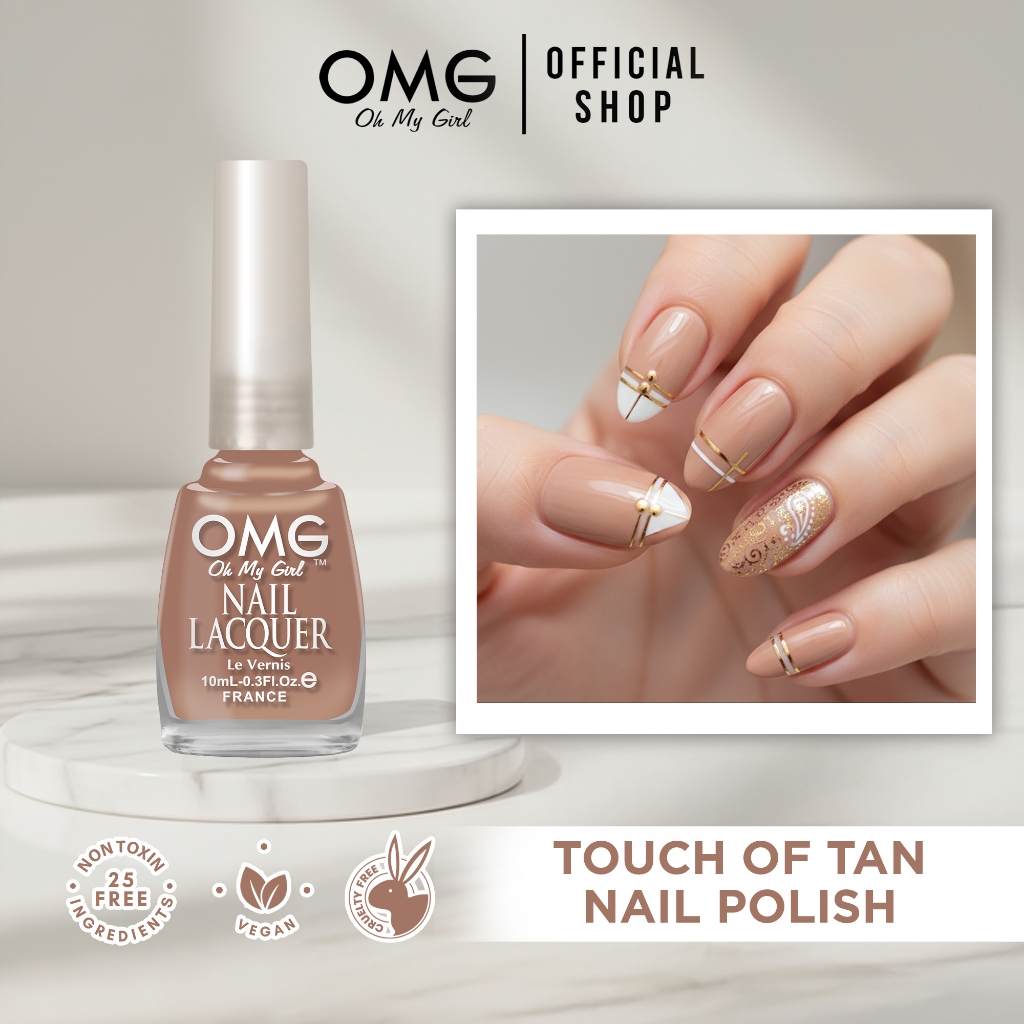 OMG Nail Lacquer 10ml – Touch of Tan