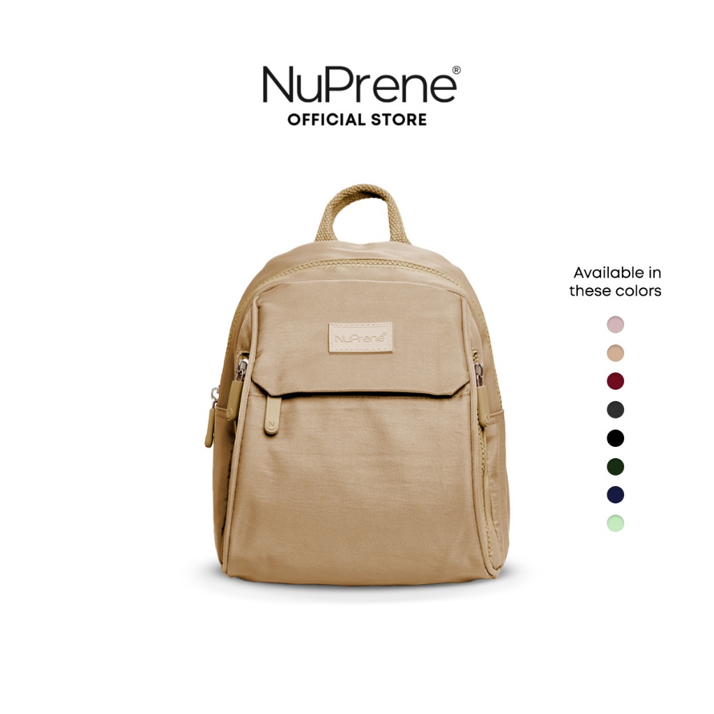 NuPrene - The Raya Mini Backpack - Water-Resistant Backpack in Mocha