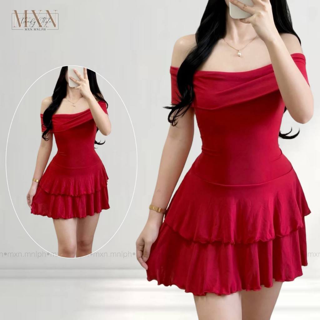 |MXN| Alora Off Shoulder Mini Dress