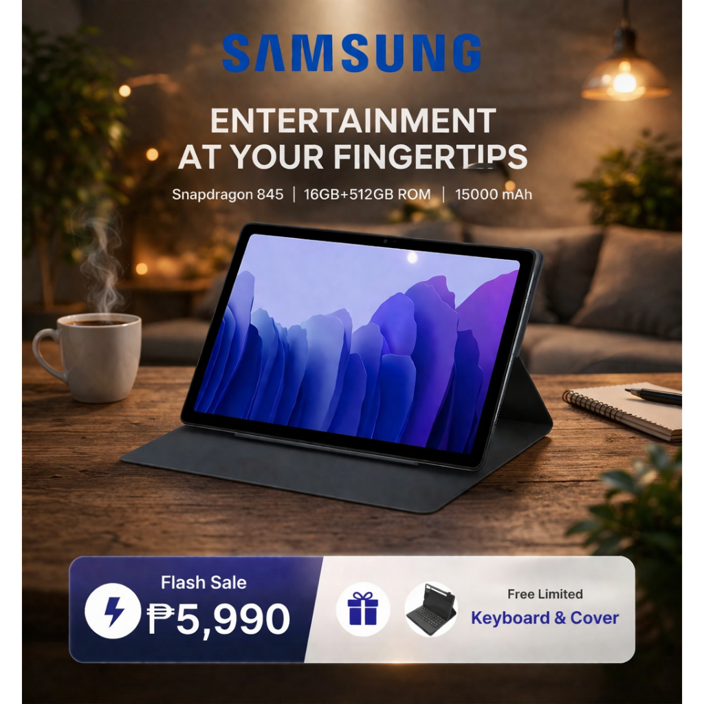 GALAXY TAB 10.5 PRO 16GB RAM+512GB ROM 4K LED 4G LTE DUAL SIM Tablet Android For Gaming