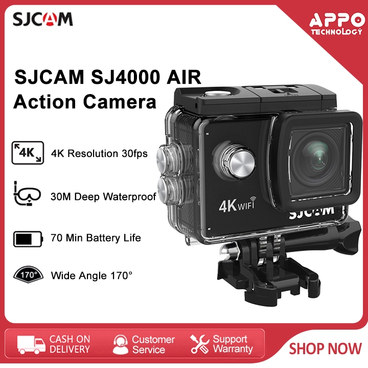 SJCAM SJ4000 AIR HD 4k Wireless WIFI Outdoor Underwater Riding Anti-shake Waterproof Sports Camera