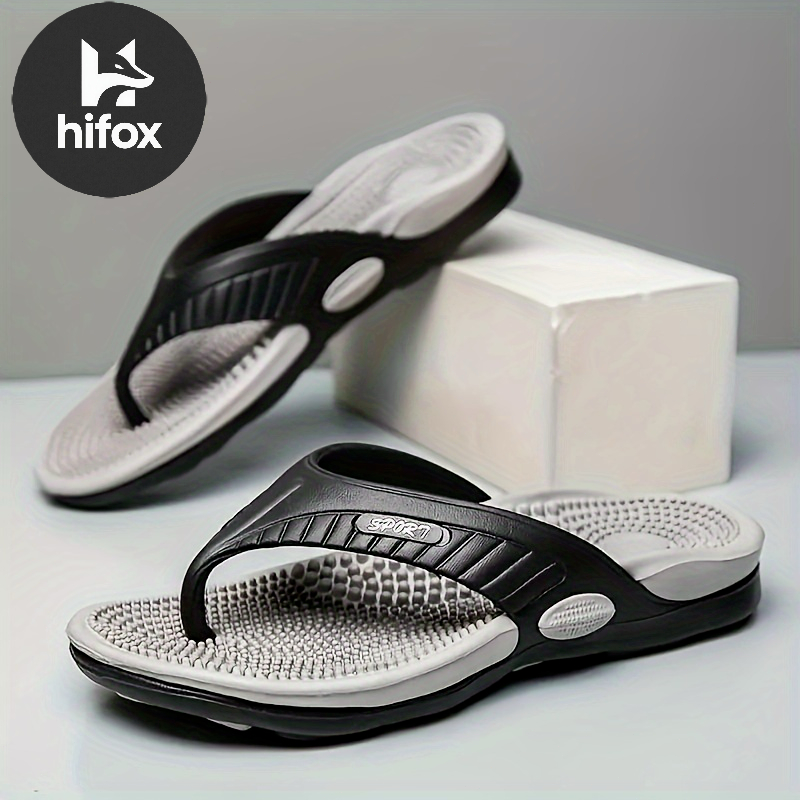 HiFox Unisex Sandals Comfortable Walking Shoes for Summer Wear - Weight Flipflop Slide Thick Bottom