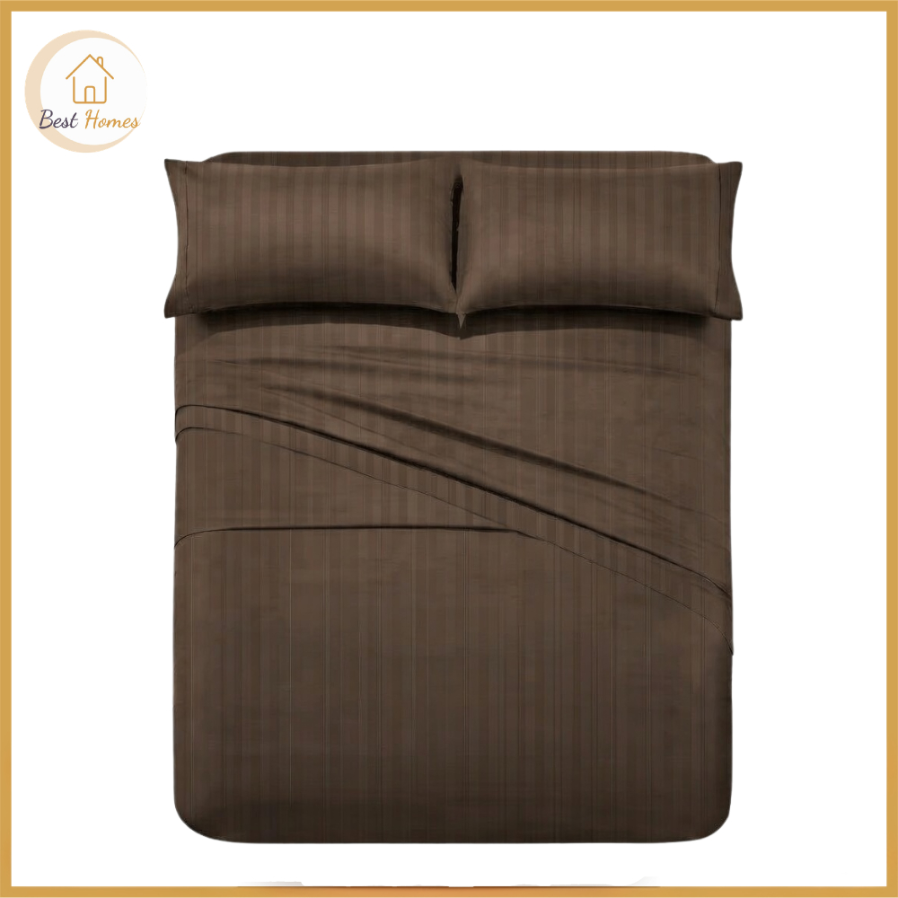 BestHome 4 in 1 Bed sheet Double Size with Blanket Comforter Bed sheet with Pillow case Cotton