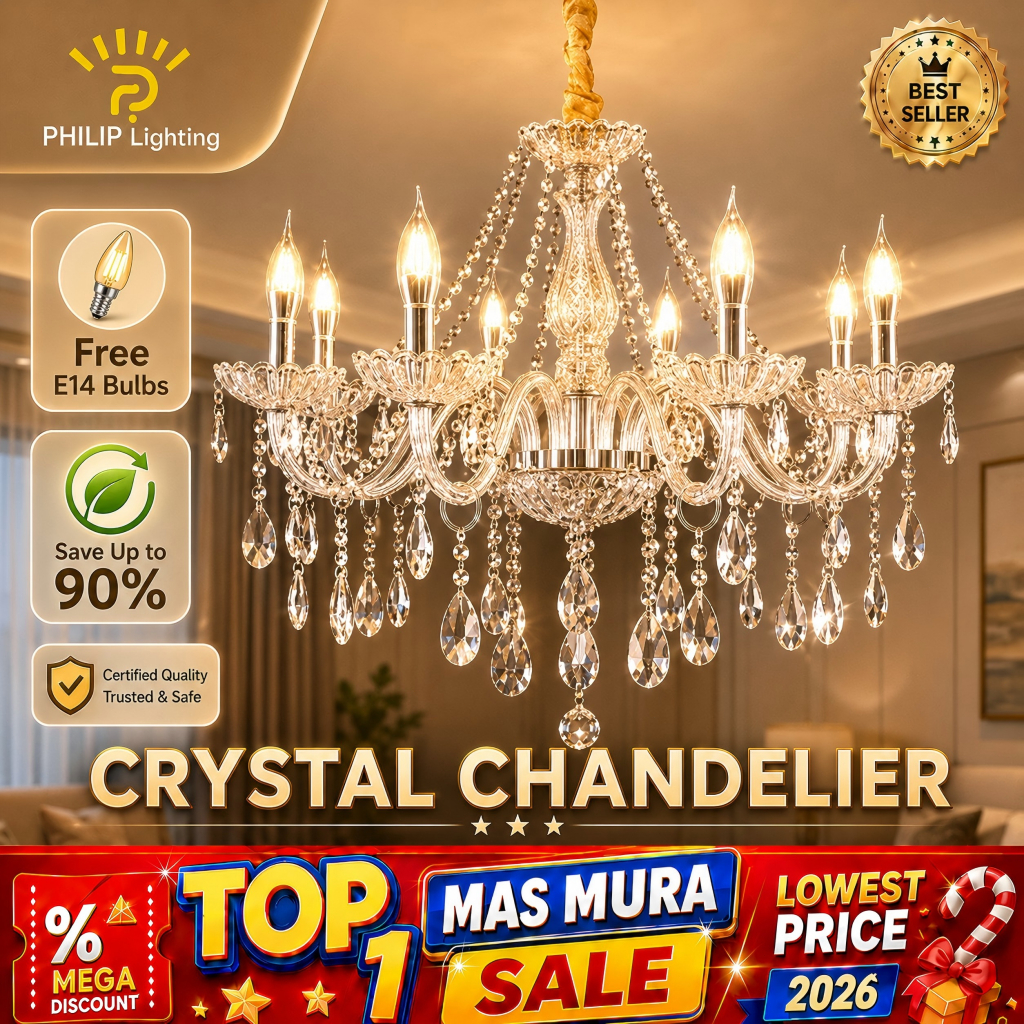 LED Nordic chandelier ceiling light modern crystal luxurious living and Wedding party decoration