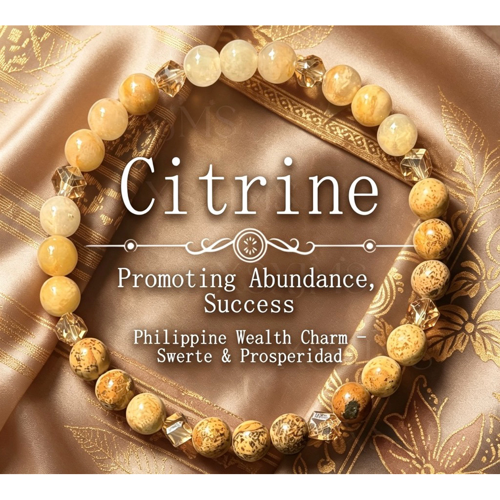 Ziyang Citrine Wealth Bracelet – Attract Abundance & Success