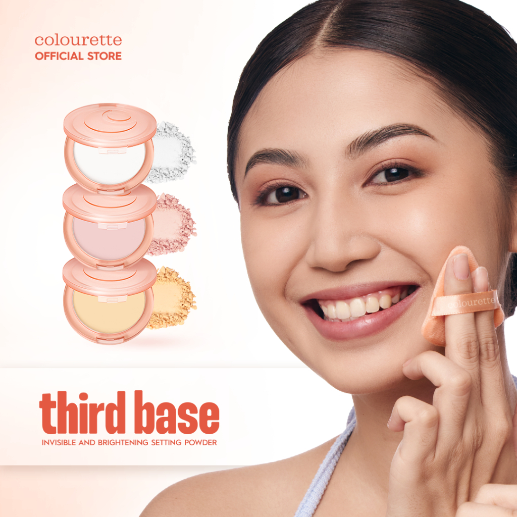 Colourette Third Base Invisible & Brightening Setting Powder