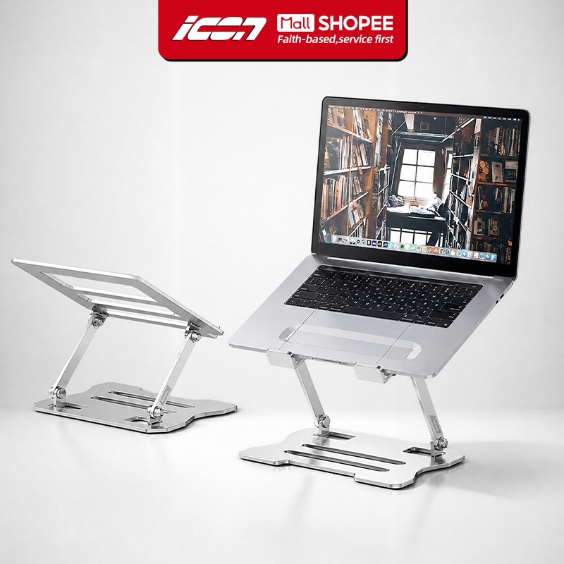 ICON Laptop Stand Metal Material Foldable Portable Laptop With High Heat Dissipation Bracket