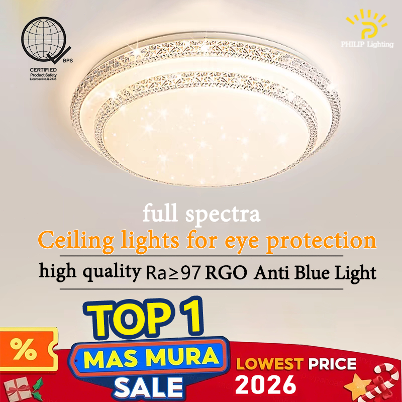 Ceiling Light Tri Color LED Chandelier Bedroom Light For Living Room center light Pumpkin Haibo