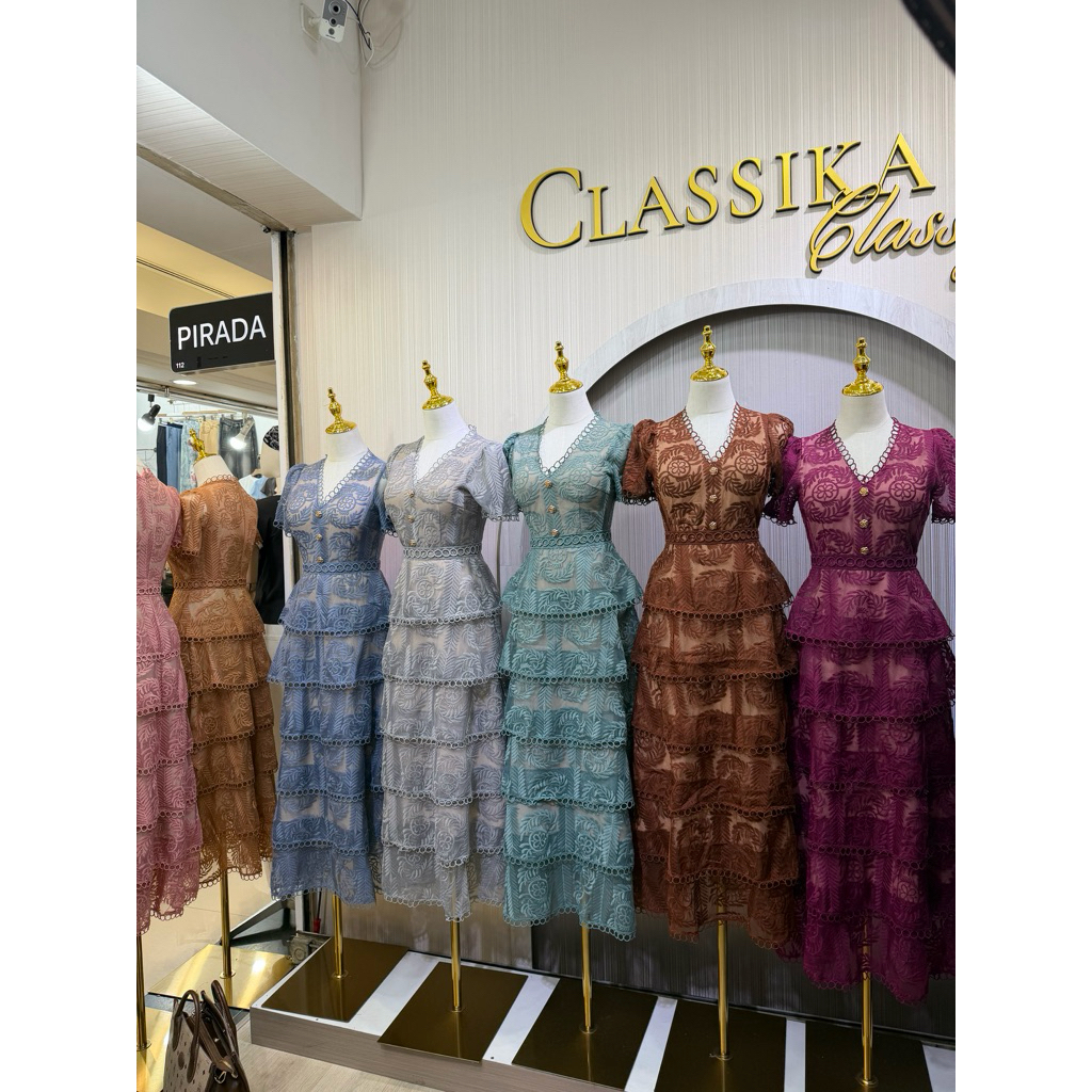 BKK THAI CLASSIKA LACE ELEGANT DRESS