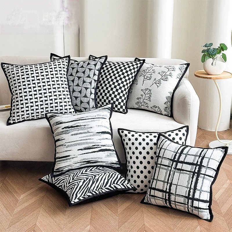 Geometric throw pillow cover punda 3sizes Cushion cover, pillow case, sofa pillowcase cod ph
