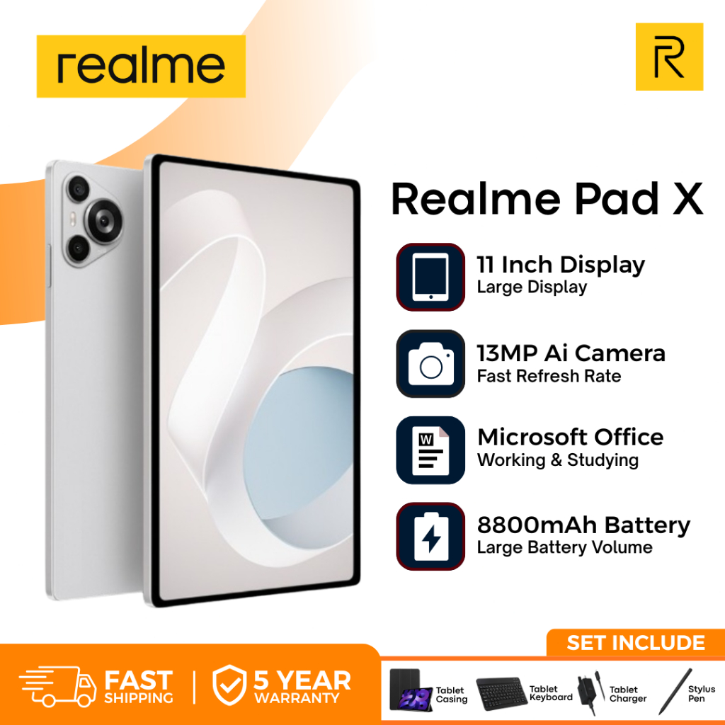 RM Tablet PAD X 16+512GB Android 13.0 Tablet 11.0inch HD Screen PC 4G Student learning tablets