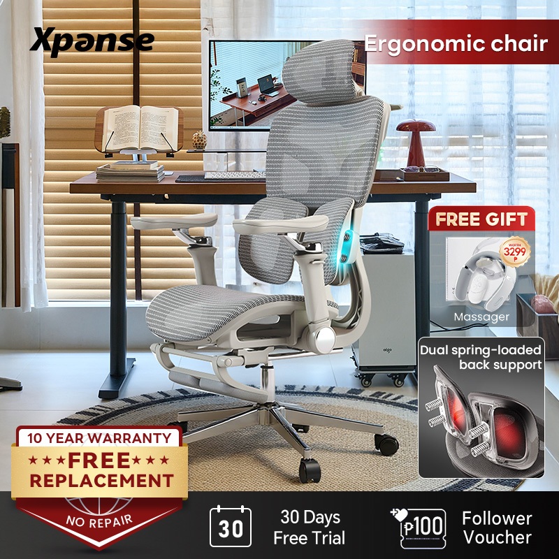 XPANSE T Serie Ergonomic Office Chair With Dual Lumbar Support Study ComputerChair【30Day Free Trial】