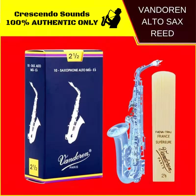 Vandoren Paris Traditional Alto Saxophone Reeds Ideal for Beginner to Professional Durable