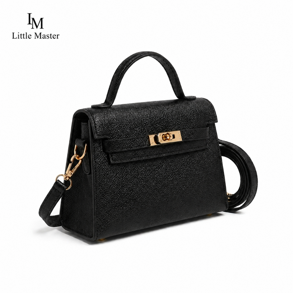 Women's Minimalist Top Handle Crossbody Bag Small Shoulder Handbag