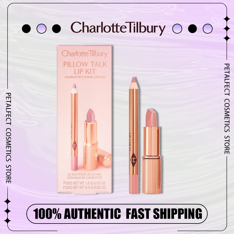 Charlotte Tilbury Mini Pillow Talk Lipstick & Liner Set Lipstick 1.5g + Lip Liner 0.8g