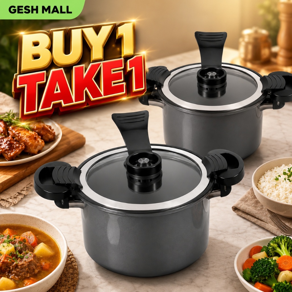 Gesh Stainless Micro Pressure Cooker New Stew Pot Non-stick Pan Multi Pressure Cooker Soup Pot