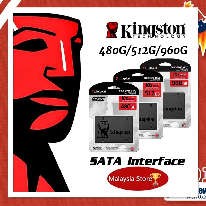 Kingston original SSD A400 480GB 960GB 2.5" SATA 3 Internal Solid State Drive ssd for laptop