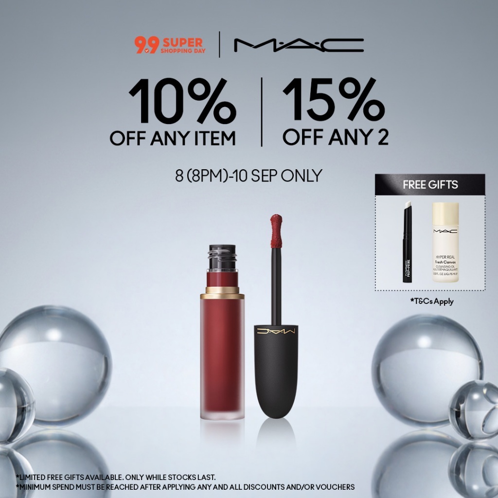 MAC Powder Kiss Lip + Cheek Mousse | 10HR Hydration + Wear