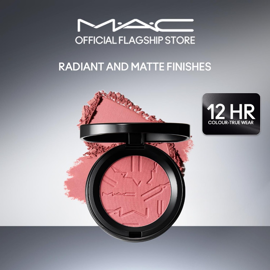 MAC Skinfinish Colourstruck Blush | Blurring Powder Blush, 12HR Colour-True Wear