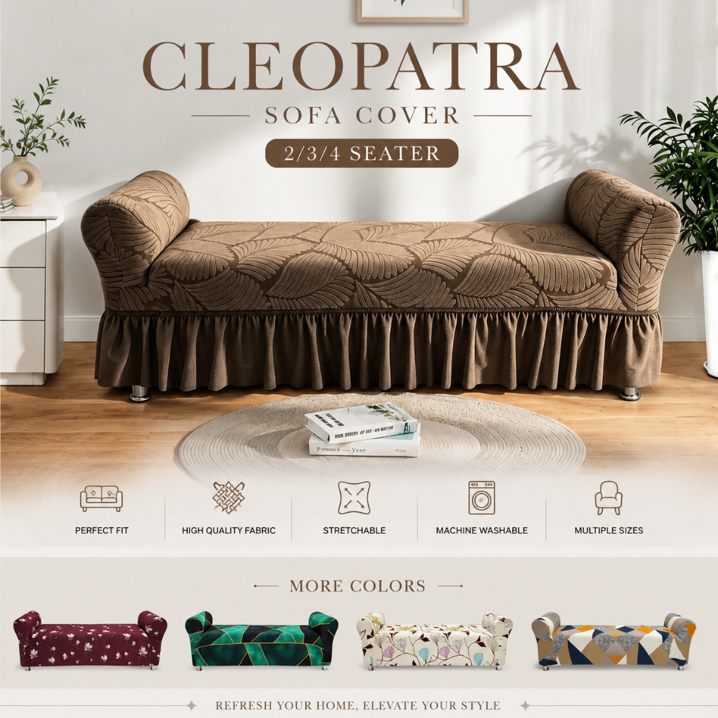 Fitted Cleopatra Sofa Cover Long Sofa Cover Cleopatra Cover Stretchable Cover for Cleopatra Sofa Set