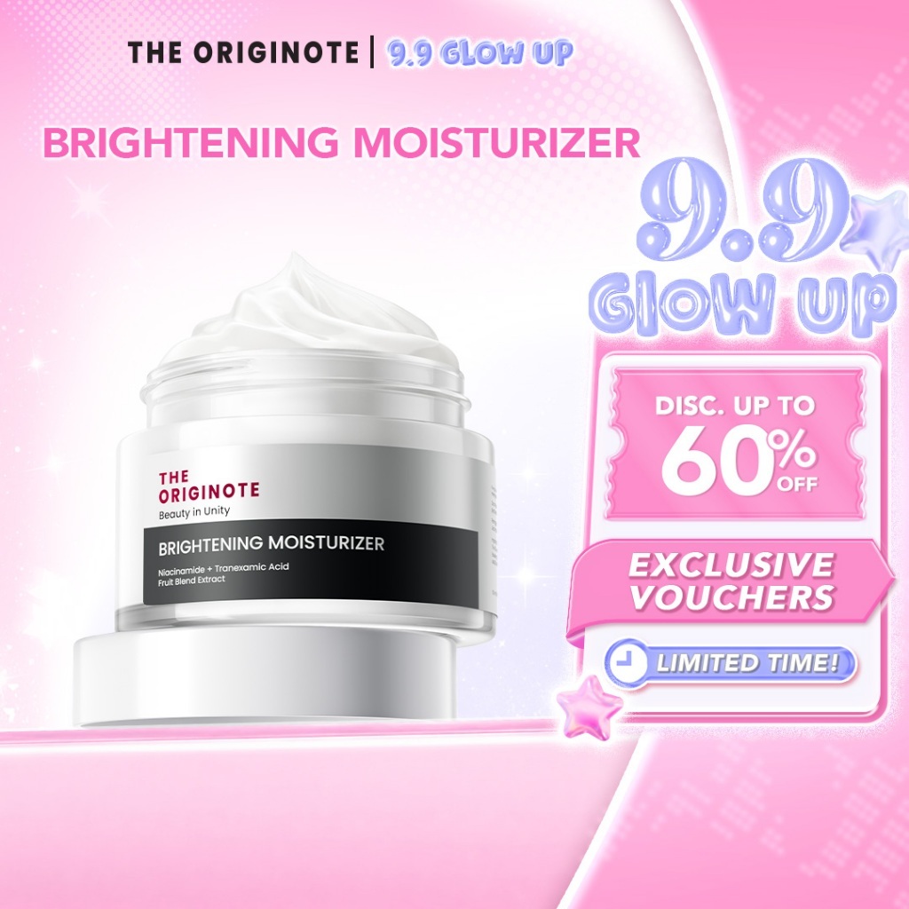 [BEST SELLER] The Originote Brightening Moisturizer 50 ml - Whitening Niacinamide Rejuvinate Bright