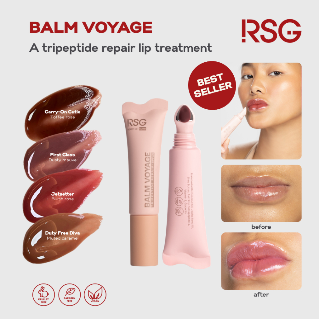 RSG Ready Set Glow Balm Voyage | TRIPEPTIDE REPAIR • SPF 15