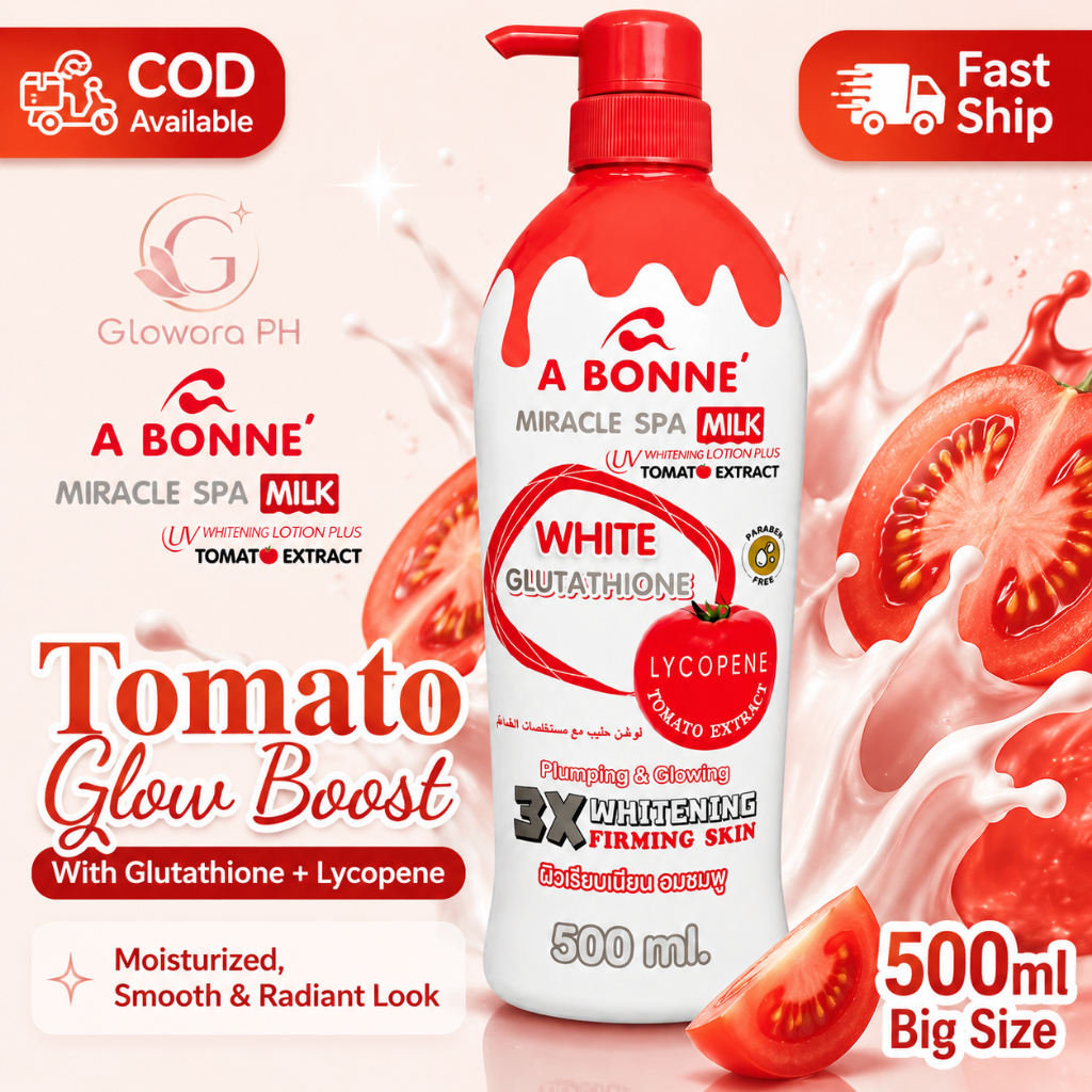 Tomato Milk Whitening Lotion 500ml Body Lotion Moisturizing Brightening Skin Care