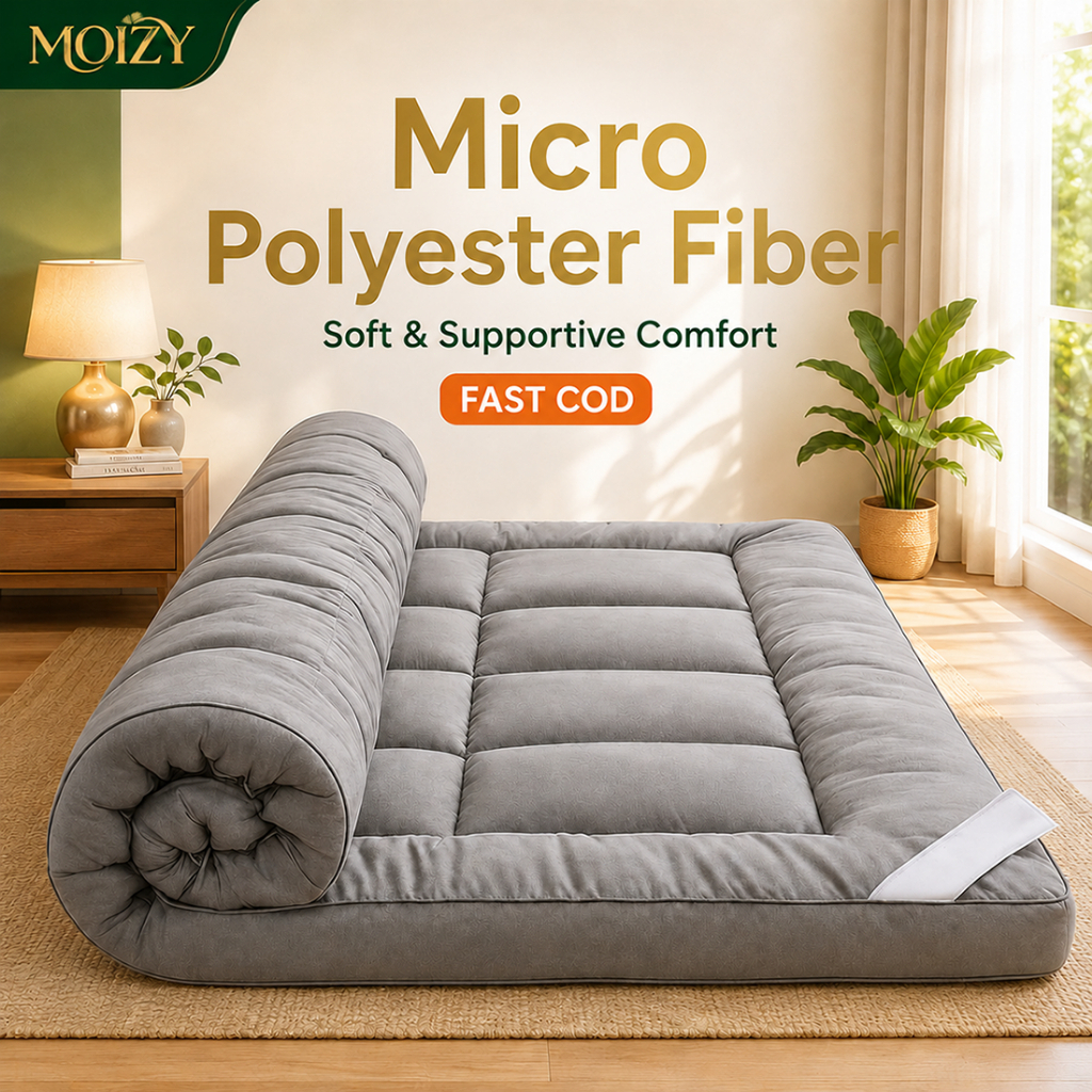 [50% OFF]Mattress Velvet Bed Foldable Thick Tatami Topper Mattress Single/Queen/Family Size