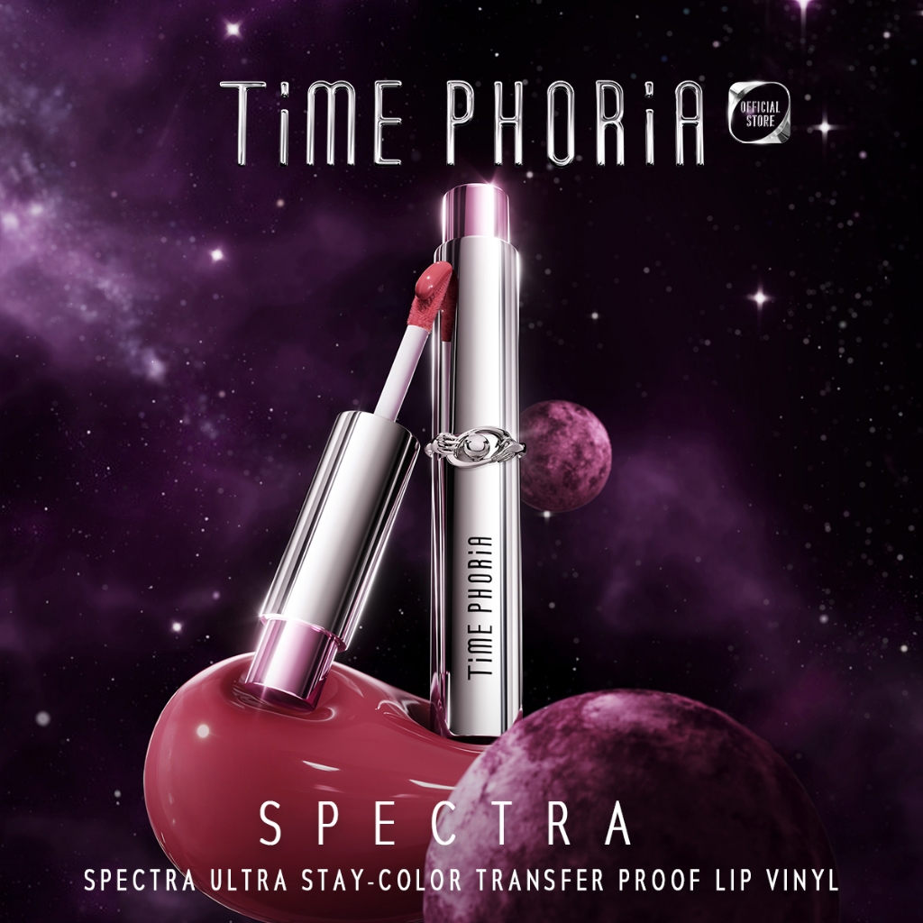 Time Phoria Spectra Ultra Stay-Color Transfer Proof Lip Vinyl Lip Glaze 24H Ultra-Longwear