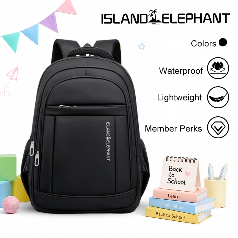 ISLAND ELEPHANT 17 Inchs Laptop Backpacks Waterproof Backpacks For Men Certified Products