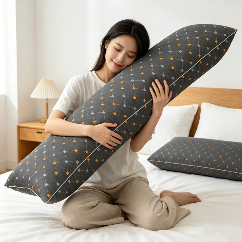 JOLLY FOAM 48x110cm Long Pillow 1500g Soft Comfortable Body Pillow High Quality Cushion