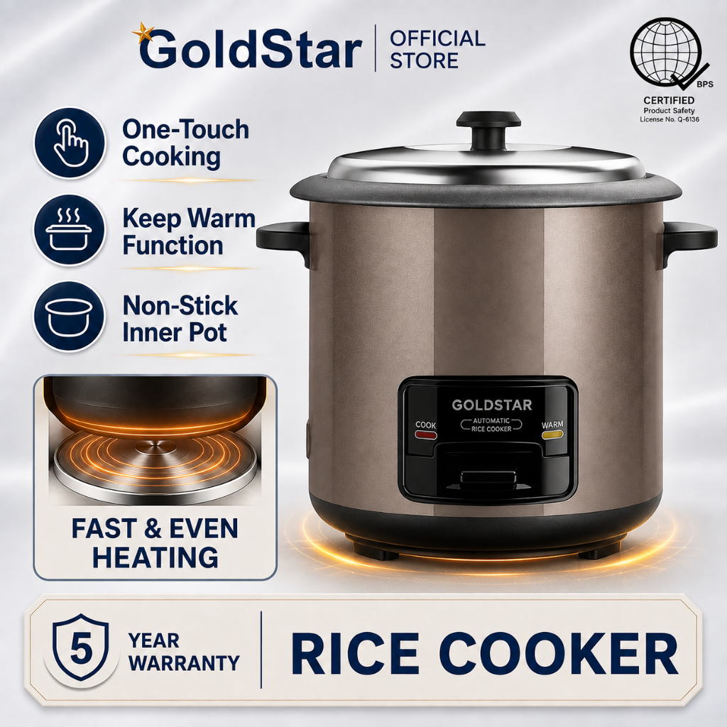 Gold Star Premium 2L Rice Cooker Small Multifunctional Mini Rice Cooker Inverter Type Original 220V