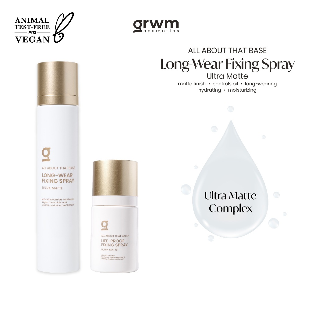GRWM Cosmetics Long-Wear Fixing Spray - Ultra Matte