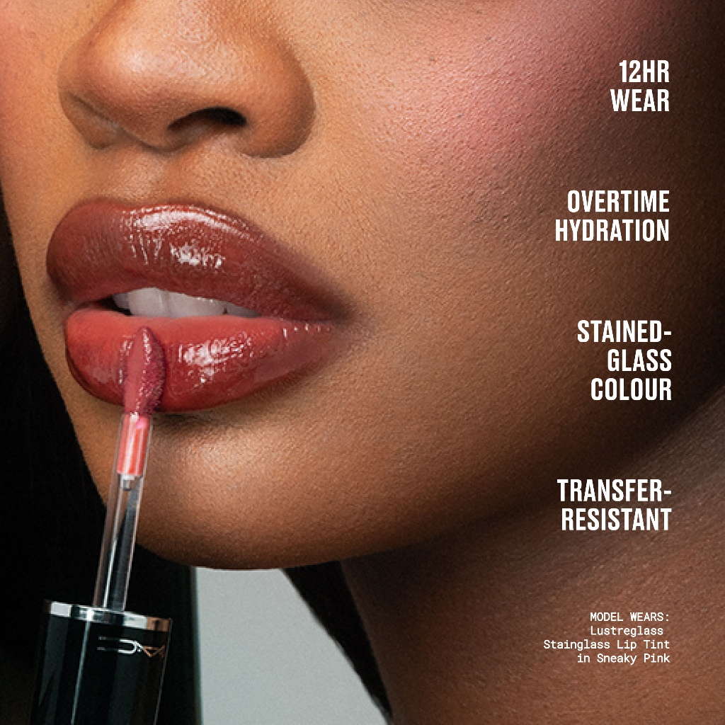 【NEW】MAC Lustreglass StainGlass Lip Tint | Hydrating Lip Tint, Lip Stain, Long-Lasting Colour