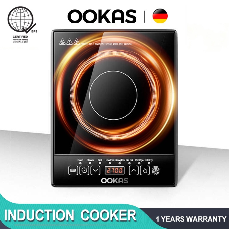 OOKAS Multifunctional Inverter Induction Cooker High Power 2200W Energy-Saving Induction Cooker220V