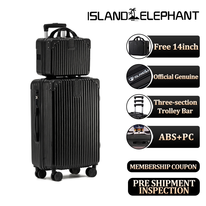 ISLAND ELEPHANT Free 14inch Luggage Travel Bag Maleta