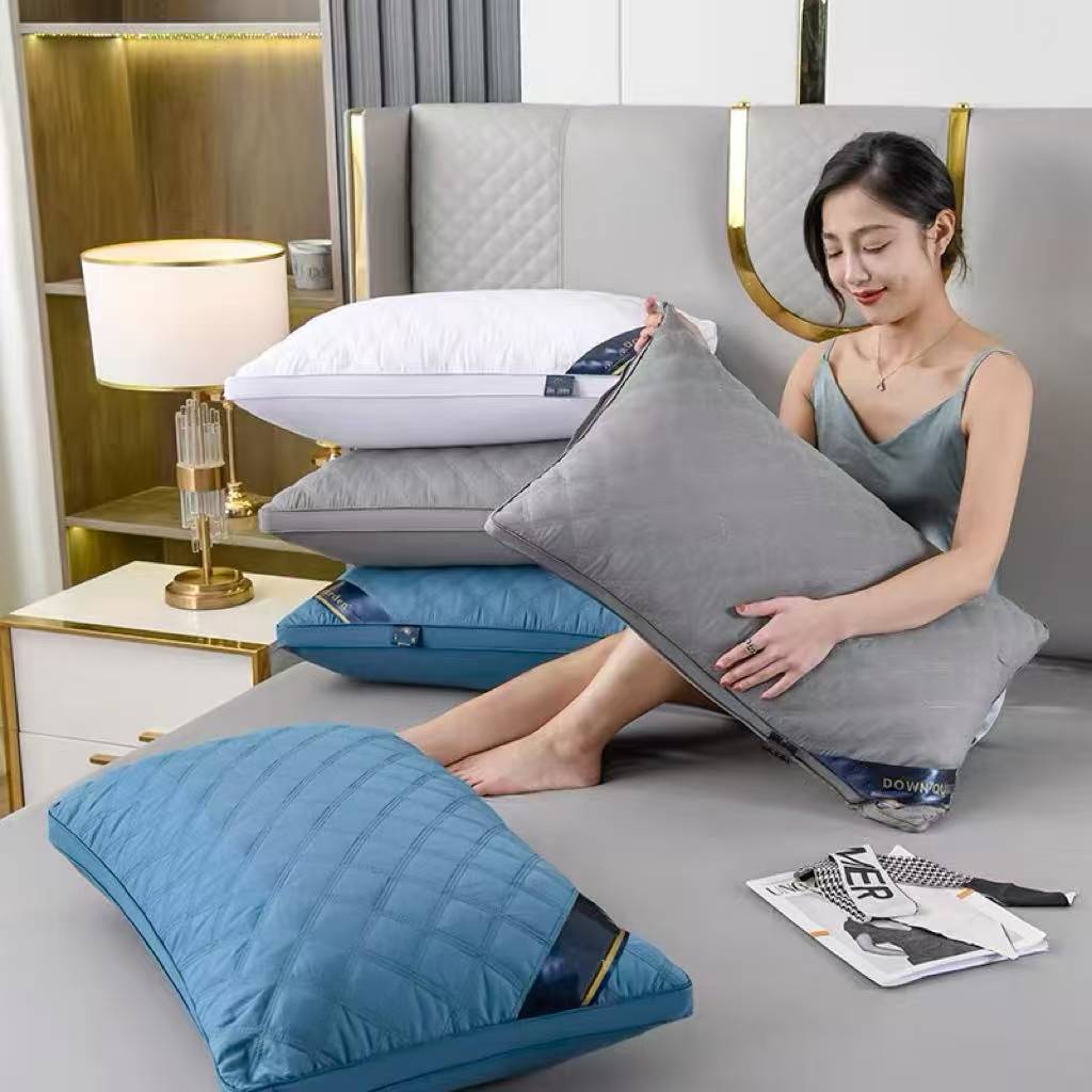 Hotel pillow core to help sleep adult home cervical spine protection