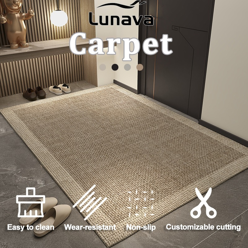Lunava Carpet Non Slip Mat For Flooring Soft Wear-resistant Cuttable Easy Care Carpet For Floor