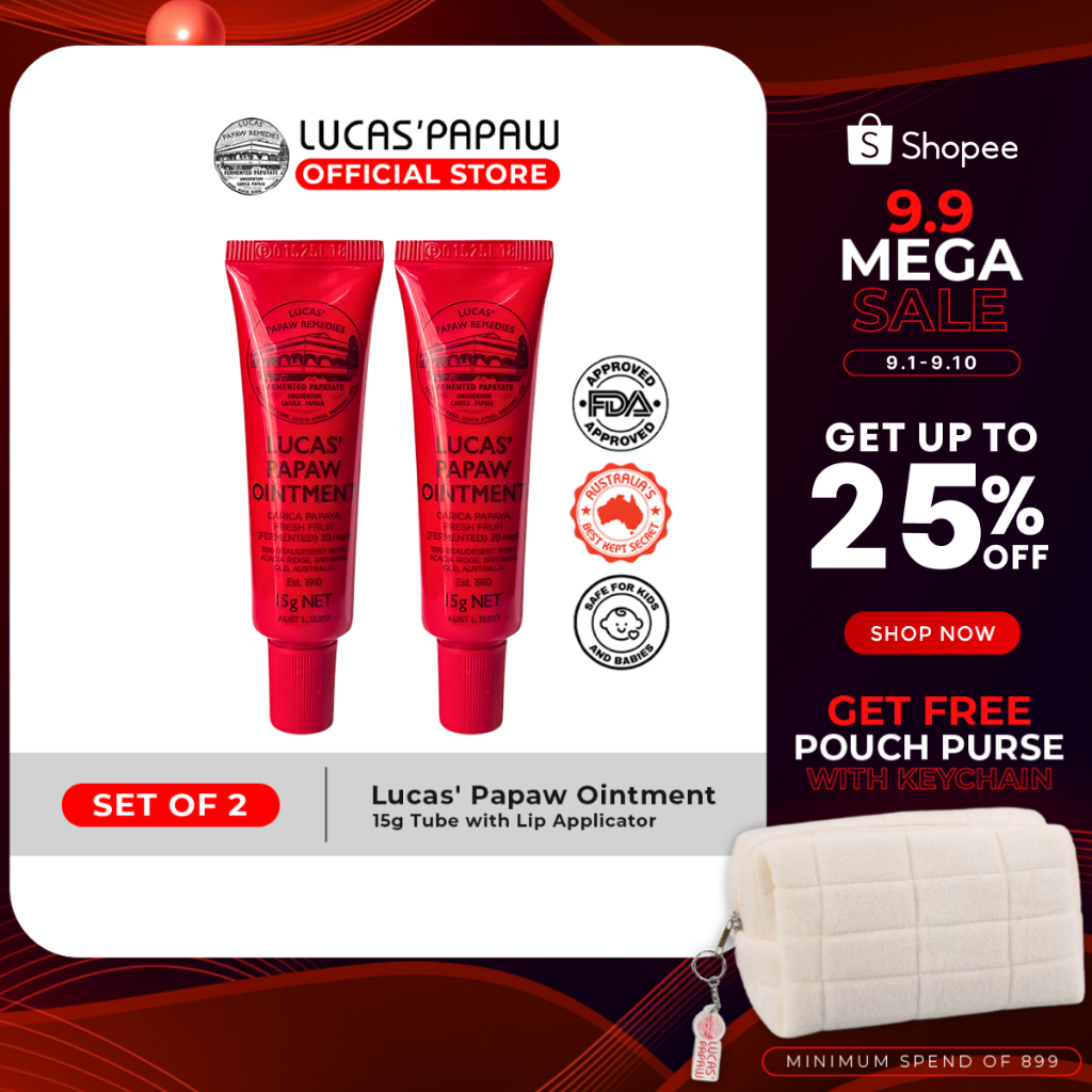 Lucas' Papaw Ointment 15g Set Of 2