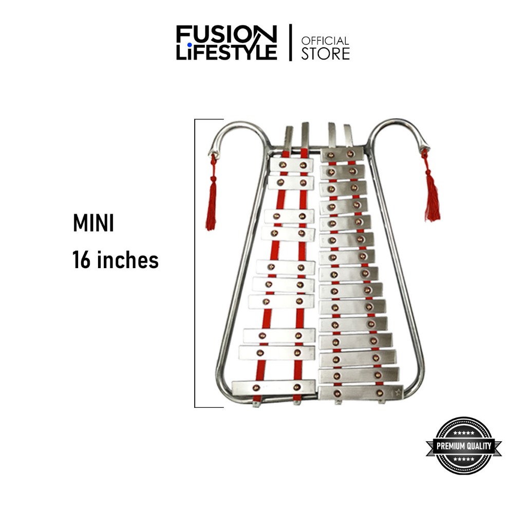 DJ Scorpio Lyre Xylophone - (Mini Small) with Free Bag, Lyre Beater, Strap Musical Instrument