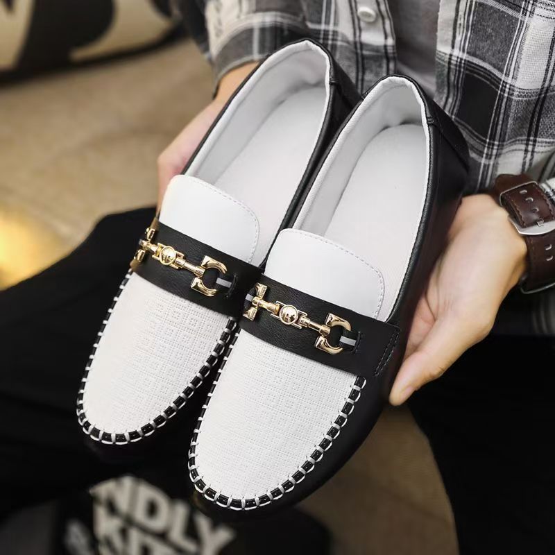 New Loafer Shoes For Men High-Quality Breathable Comfortable Shoes Design Korean Leather Shoes COD