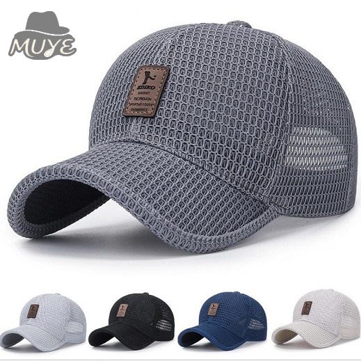 MUYE Mesh Baseball Caps Breathable Quick Drying Summer Outdoor Cap Sun Caps For Unisex