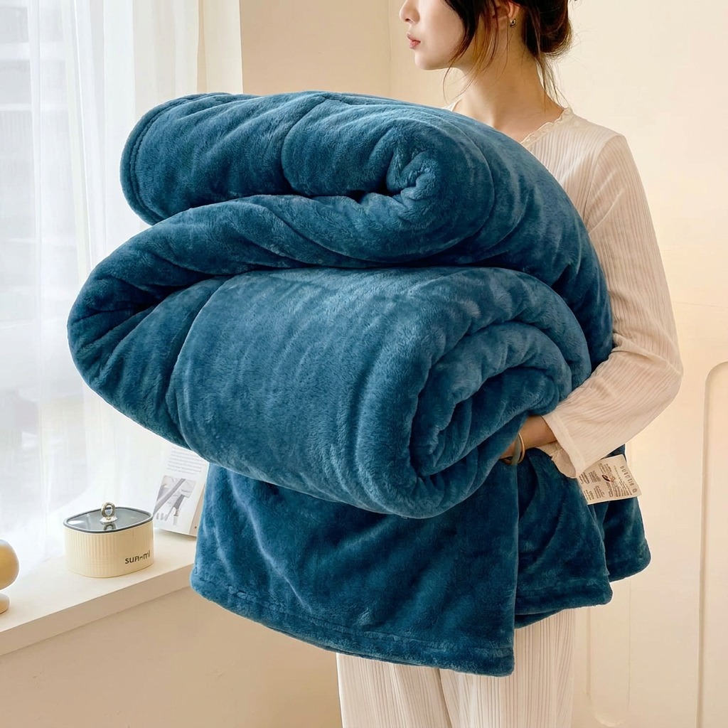 Microfiber Blanket Super Soft Fleece Blanket Double Size 150*200cm And Queen Size 180*200 Cm