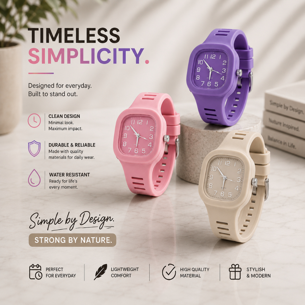Trendy Watch for ladies, fashion idea perfect for women fashionable stylish Lightweight, Affordable