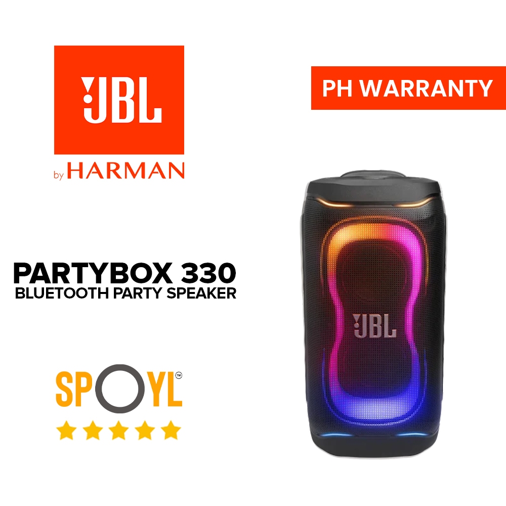JBL Partybox Stage 330 / Partybox 320 Bluetooth speaker / with mic and guitar input - Spoyl Store