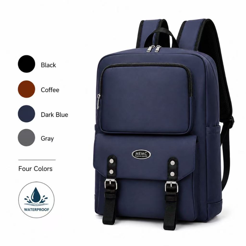 16 Inch Laptop Backpack Waterproof Large Capacity School Travel Work Bag Korean Style#1196